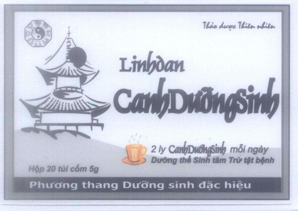 Mẫu nhãn hiệu Linhđan Canh Dưỡng Sinh