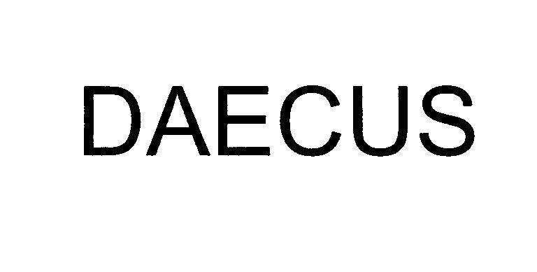 Mẫu nhãn hiệu DAECUS