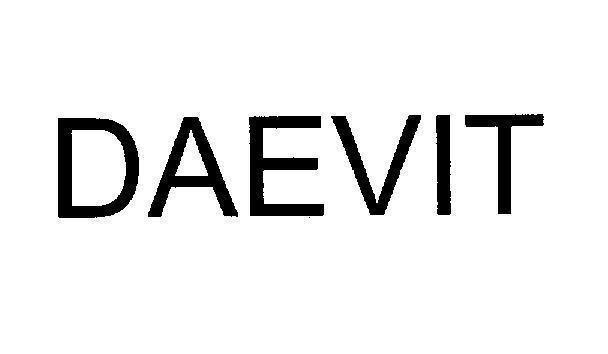 Mẫu nhãn hiệu DAEVIT