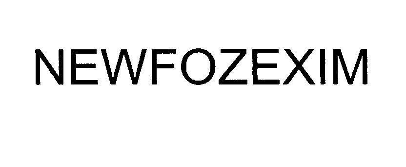 Mẫu nhãn hiệu NEWFOZEXIM