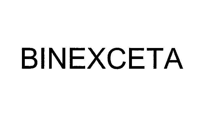 Mẫu nhãn hiệu BINEXCETA