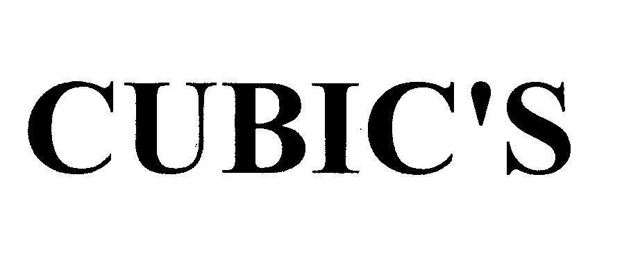 Mẫu nhãn hiệu CUBIC'S