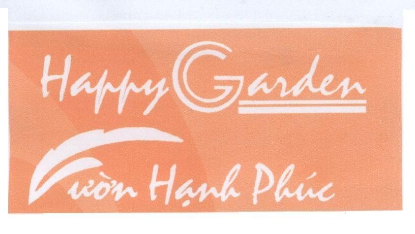 Mẫu nhãn hiệu HAPPY GARDEN G Vườn hạnh phúc