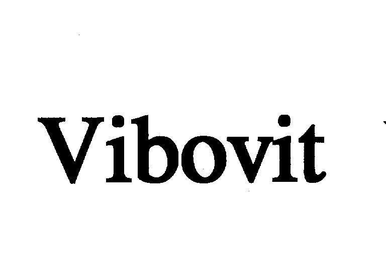 Mẫu nhãn hiệu VIBOVIT