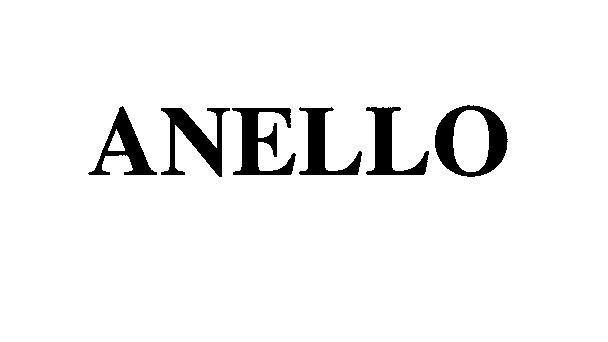 Mẫu nhãn hiệu ANELLO