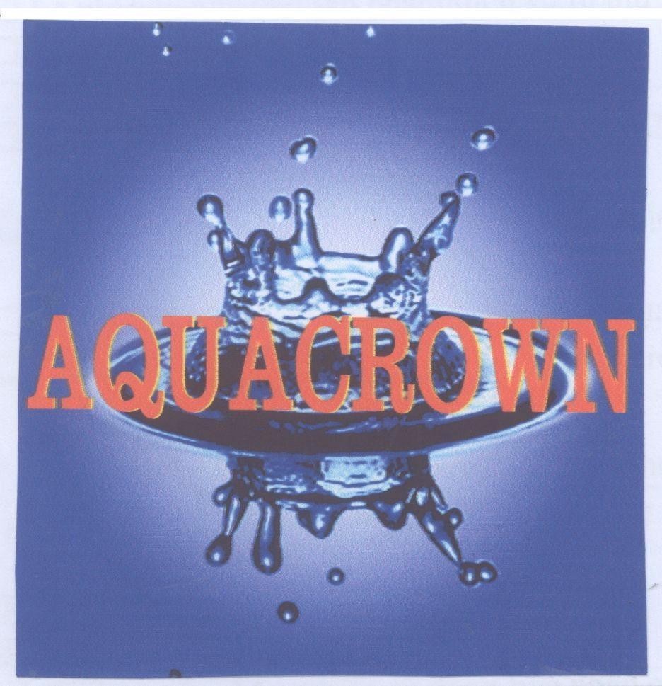 Mẫu nhãn hiệu AQUACROWN
