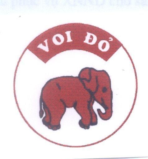 Mẫu nhãn hiệu Voi Đỏ