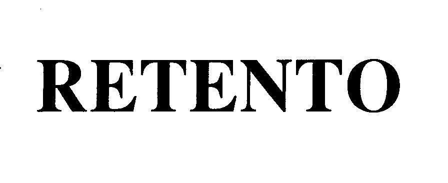Mẫu nhãn hiệu RETENTO