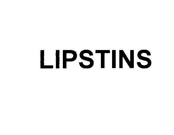 Mẫu nhãn hiệu LIPSTINS