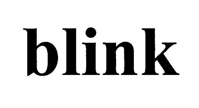 Mẫu nhãn hiệu BLINK