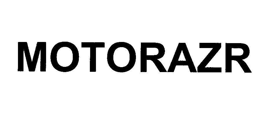 Mẫu nhãn hiệu MOTORAZR