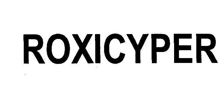Mẫu nhãn hiệu ROXICYPER