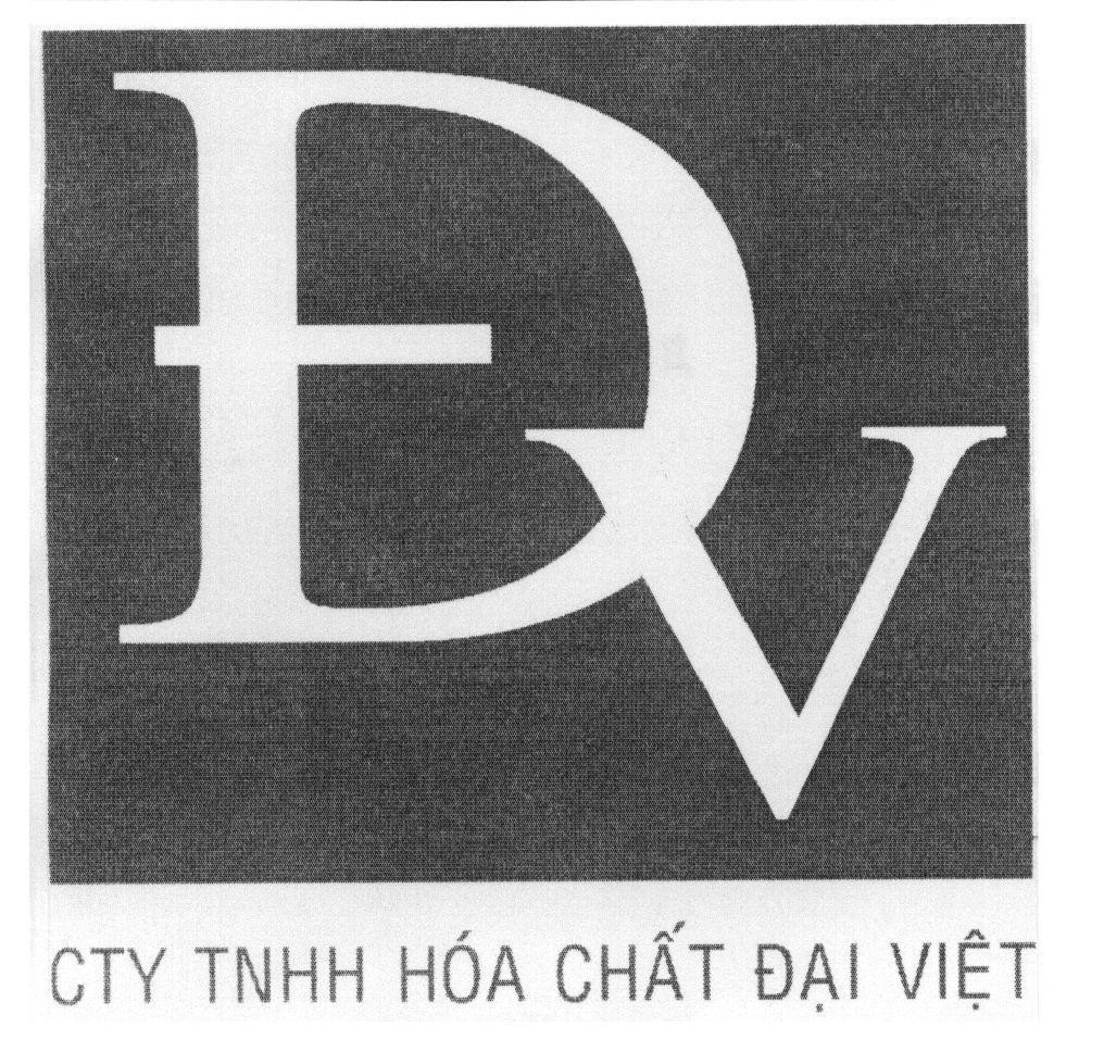 Mẫu nhãn hiệu ĐV Cty TNHH hoá chất Đại Việt