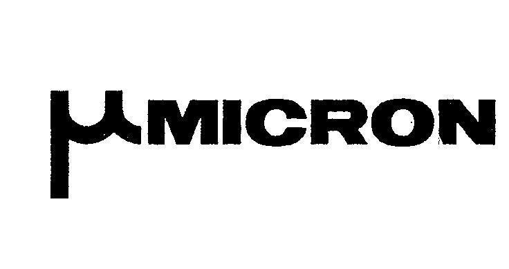 Mẫu nhãn hiệu M MICRON