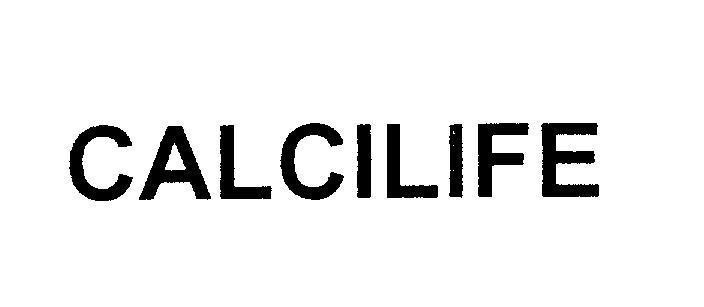 Mẫu nhãn hiệu CALCILIFE