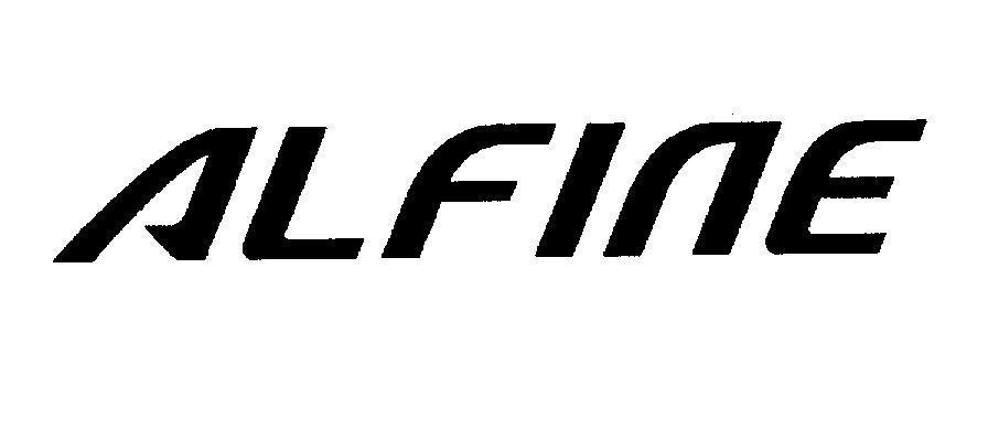 Mẫu nhãn hiệu ALFINE