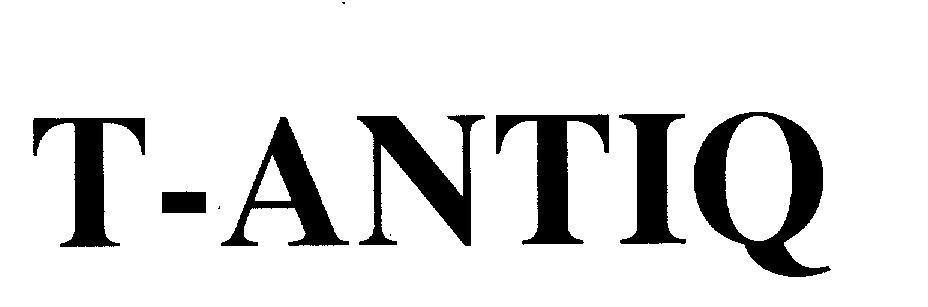 Mẫu nhãn hiệu T-ANTIQ