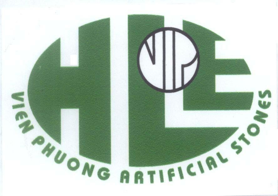 Mẫu nhãn hiệu HLE VP VIEN PHUONG ARTIFICIAL STONES