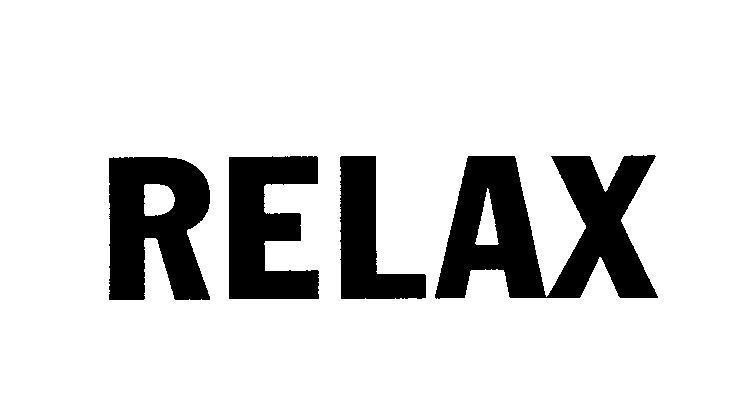 Mẫu nhãn hiệu RELAX