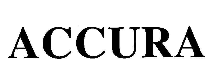 Mẫu nhãn hiệu ACCURA