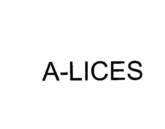 Mẫu nhãn hiệu A-LICES