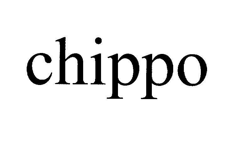 Mẫu nhãn hiệu CHIPPO