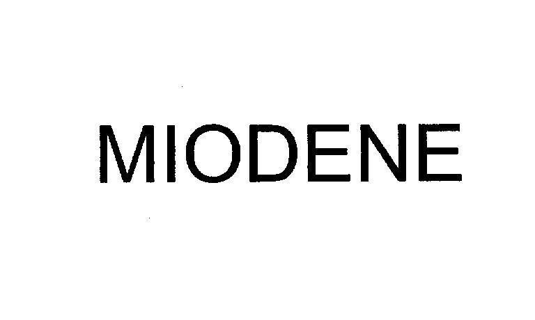 Mẫu nhãn hiệu MIODENE