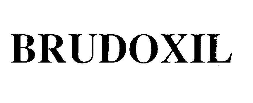 Mẫu nhãn hiệu BRUDOXIL