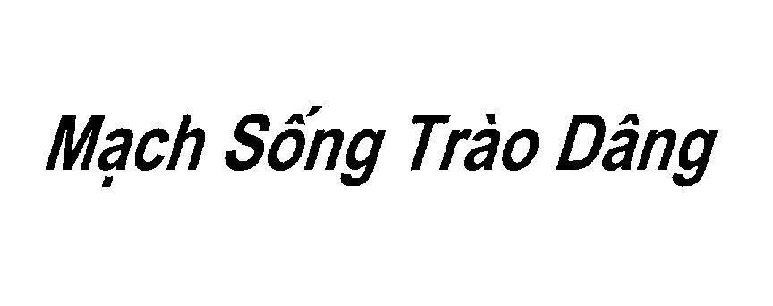 Mẫu nhãn hiệu Mạch Sống Trào Dâng
