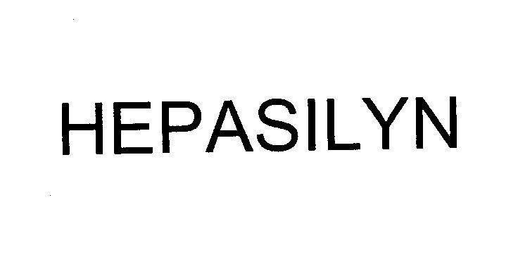 Mẫu nhãn hiệu HEPASILYN