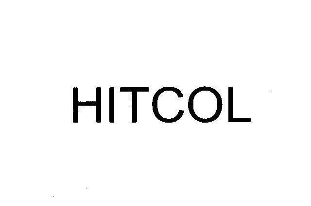 Mẫu nhãn hiệu HITCOL