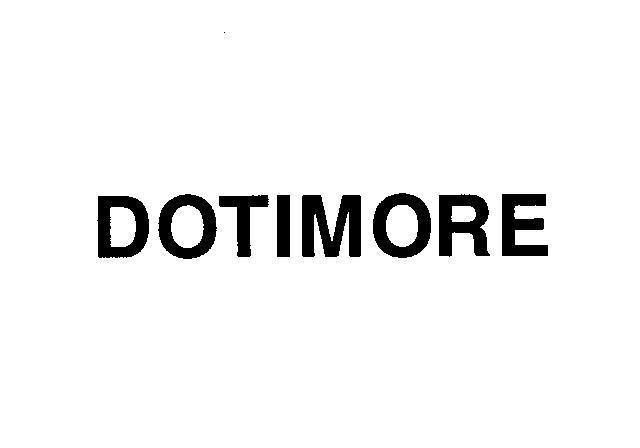 Mẫu nhãn hiệu DOTIMORE