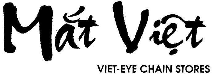 Mẫu nhãn hiệu Mắt Việt VIET-EYE CHAIN STORES