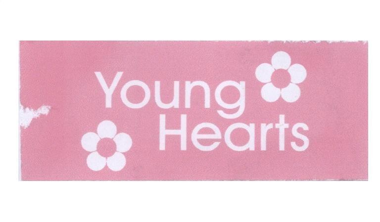 Mẫu nhãn hiệu YOUNG HEARTS