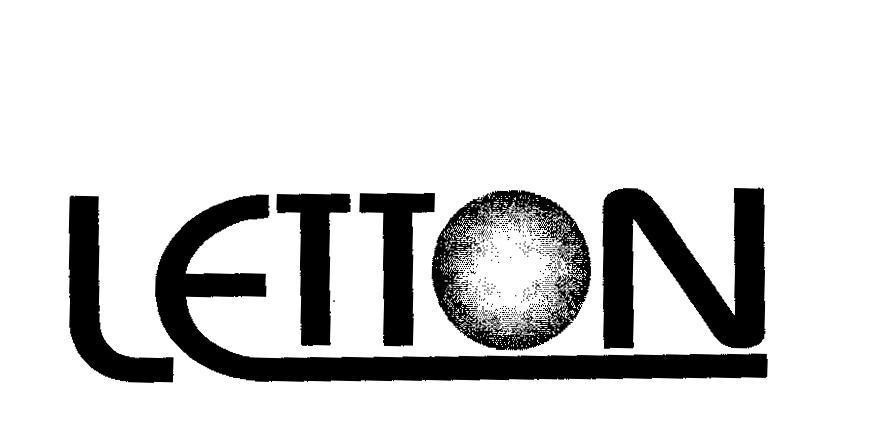Mẫu nhãn hiệu LETTON