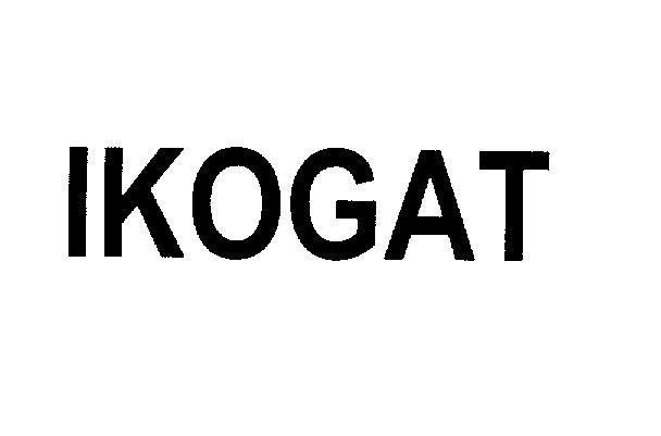 Mẫu nhãn hiệu IKOGAT
