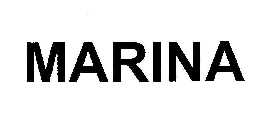 Mẫu nhãn hiệu MARINA