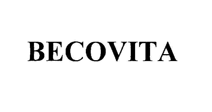 Mẫu nhãn hiệu BECOVITA