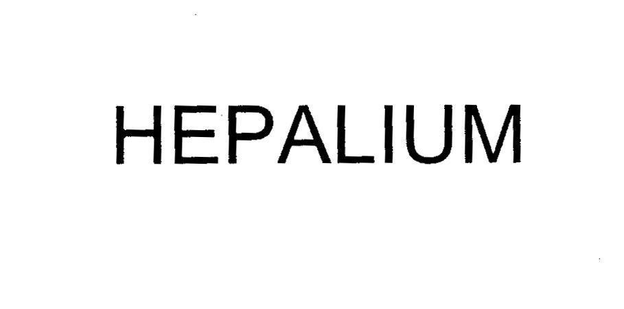 Mẫu nhãn hiệu HEPALIUM