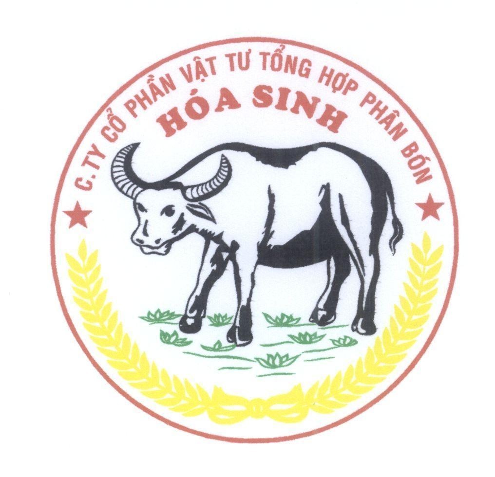 Mẫu nhãn hiệu Hoá Sinh C.TY cổ phần vật tư tổng hợp phân bón
