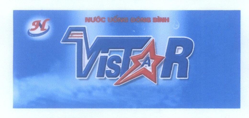 Mẫu nhãn hiệu HN N H Vistar nước uống đóng bình