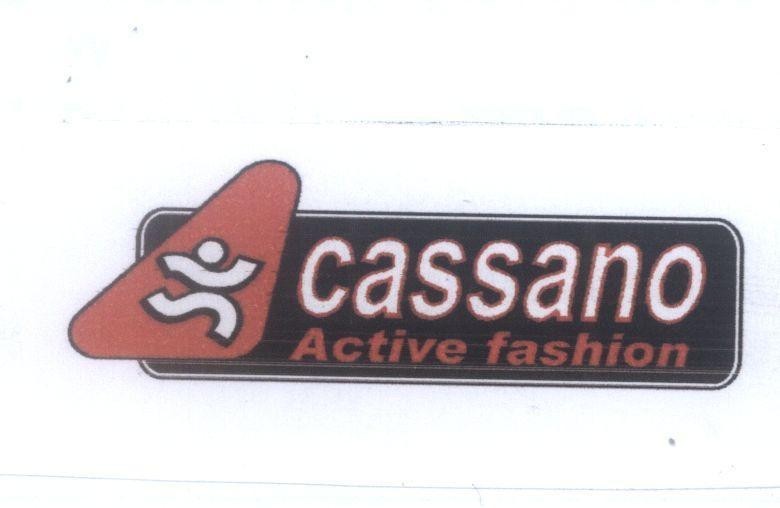 Mẫu nhãn hiệu CASSANO ACTIVE FASHION