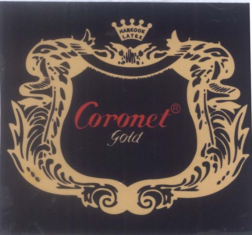 Mẫu nhãn hiệu Coronet gold HANKOOK LATEX