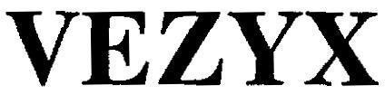 Mẫu nhãn hiệu VEZYX