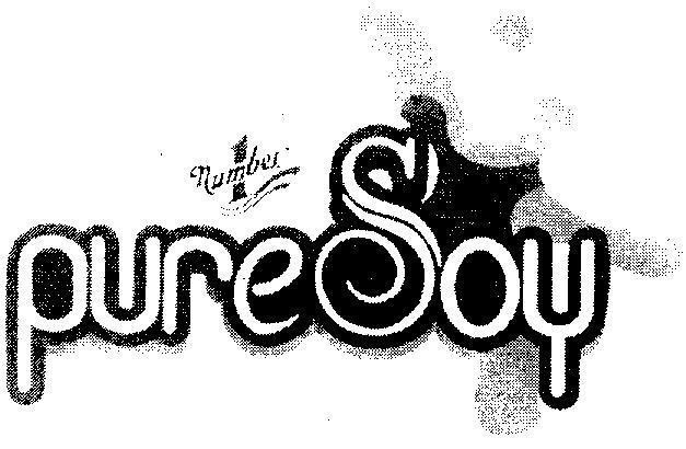 Mẫu nhãn hiệu Number 1 pureSoy