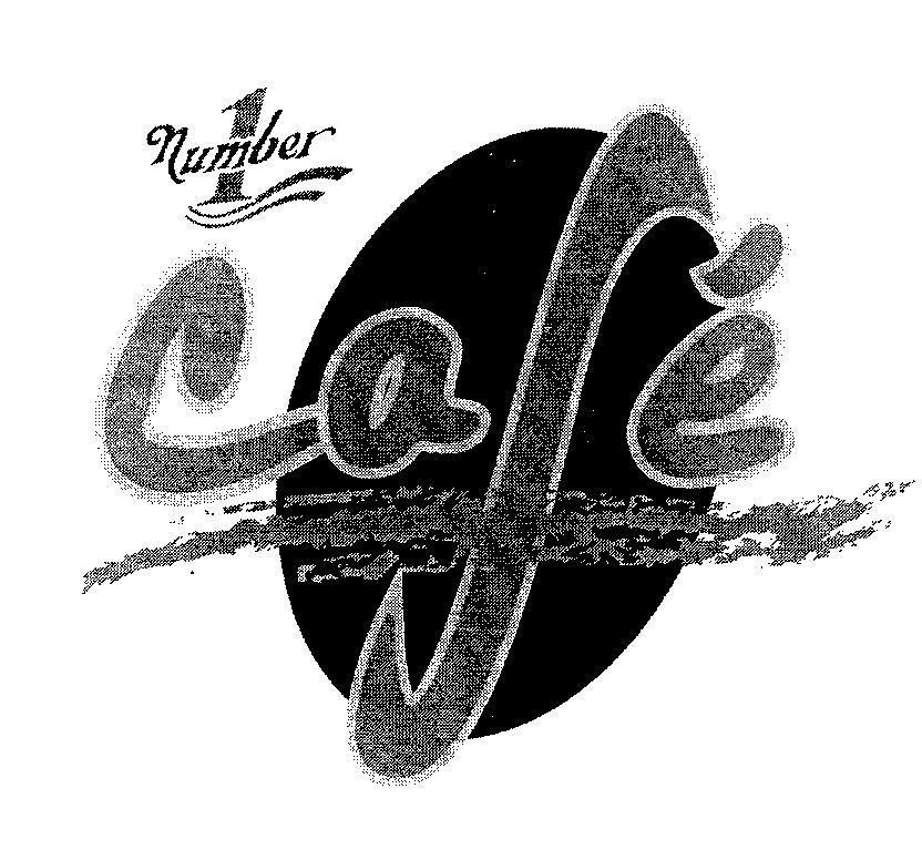 Mẫu nhãn hiệu Number 1 Cafe