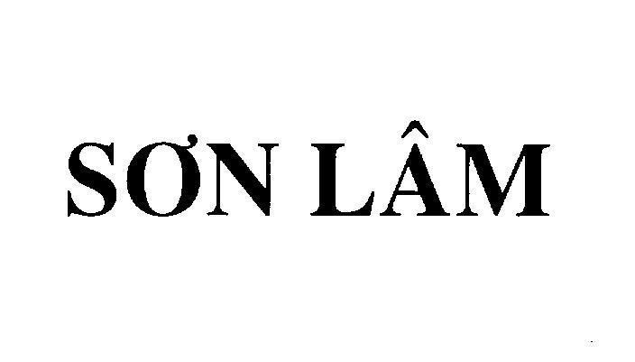 Mẫu nhãn hiệu SƠN LÂM