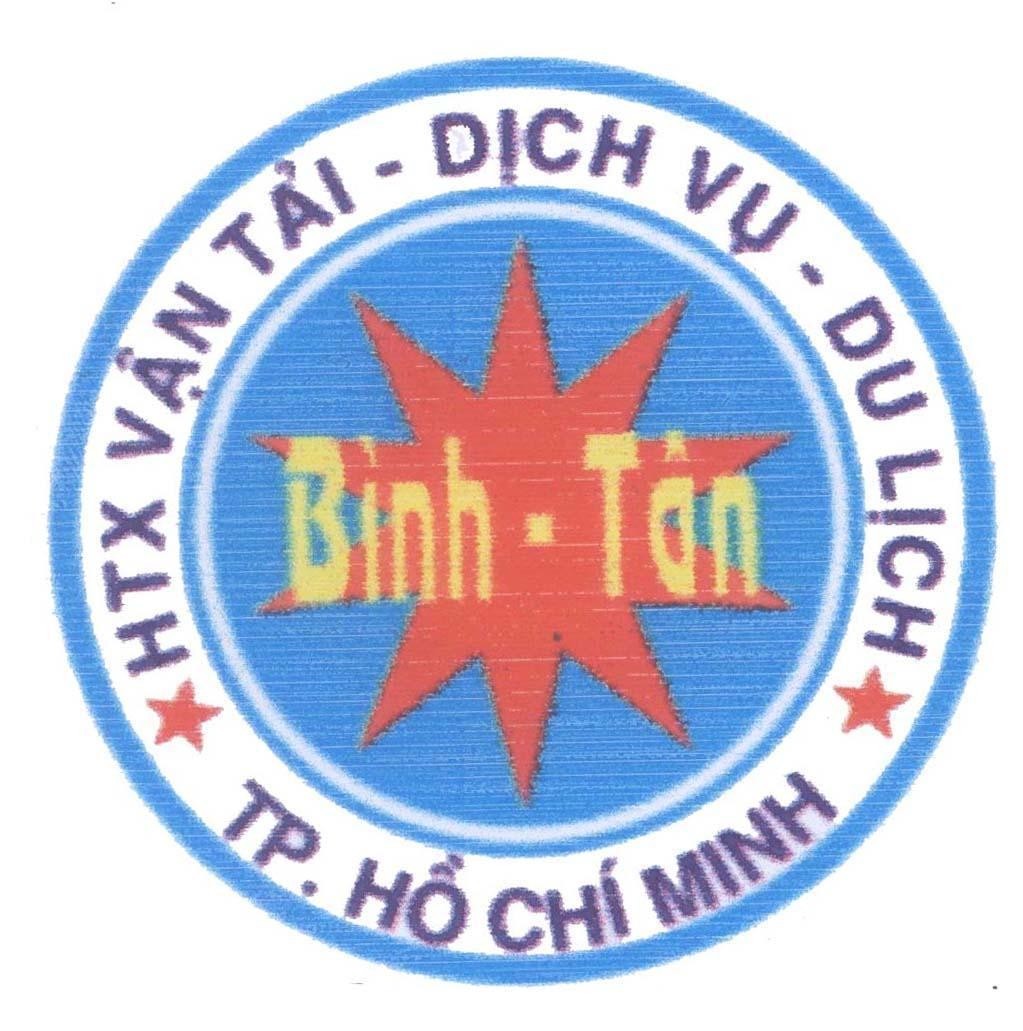 Mẫu nhãn hiệu HTX vận tải dịch vụ du lịch TP Hồ Chí Minh Bình Tân