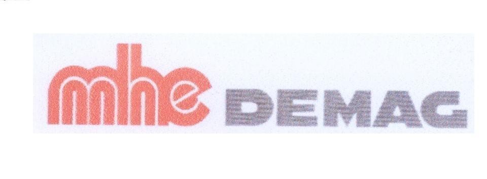 Mẫu nhãn hiệu MHE DEMAG