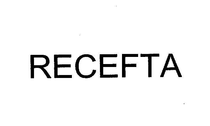 Mẫu nhãn hiệu RECEFTA